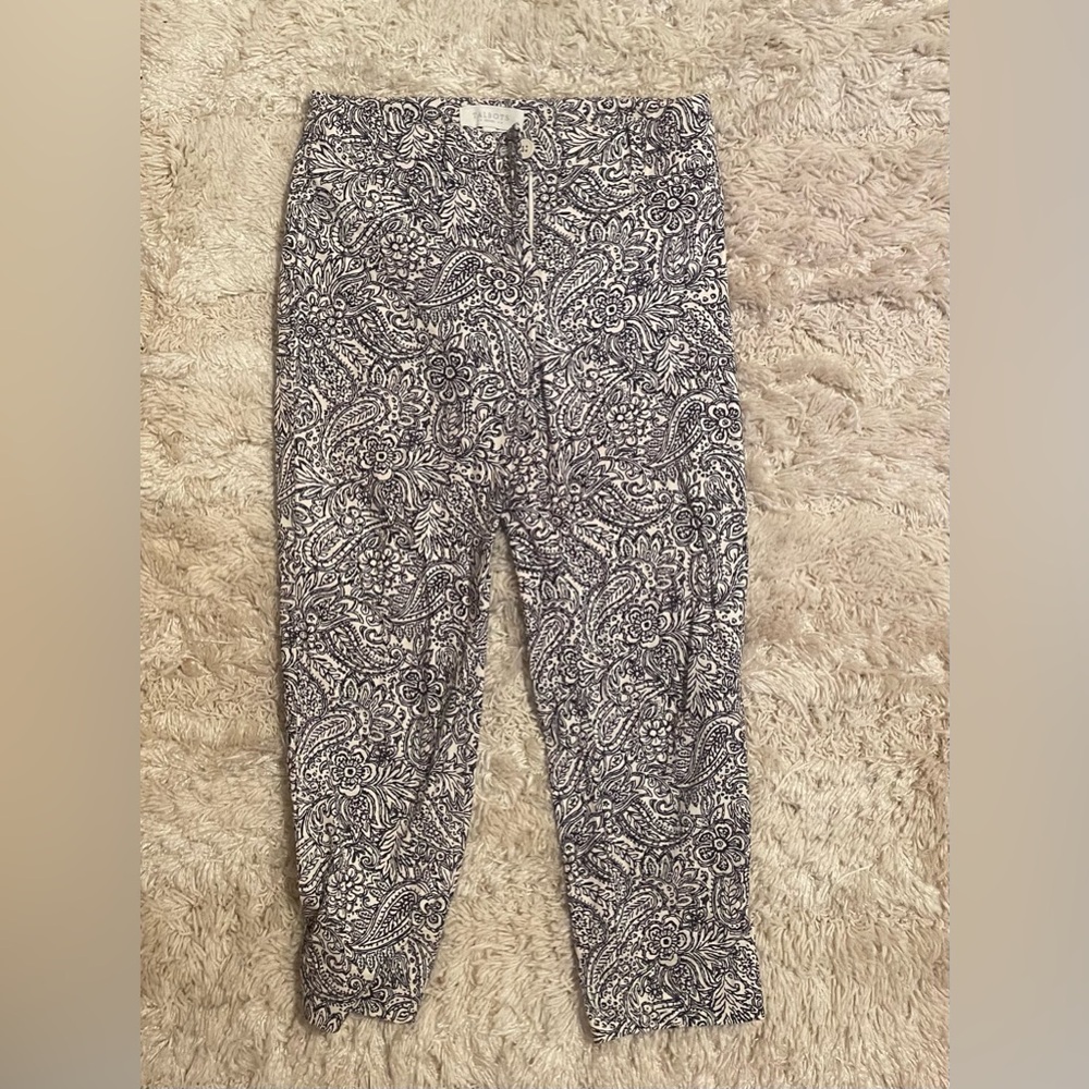 Talbots Paisley Print Pants